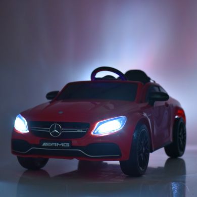 Дитячий електромобіль Mercedes, сірий (4010EBLRS-11)