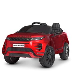 Дитячий електромобіль Джип Land Rover, червоний (4418EBLRS-3)