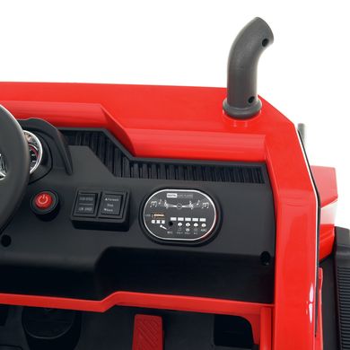 Дитячий електромобіль Вантажівка Самоскид, червоний (4521EBLR-3)
